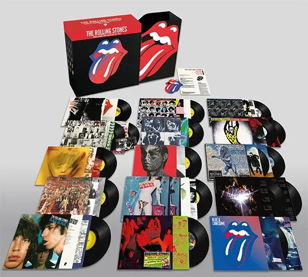 Rolling Stones Studio Albums 1971-2016 vinylbox 20 LP