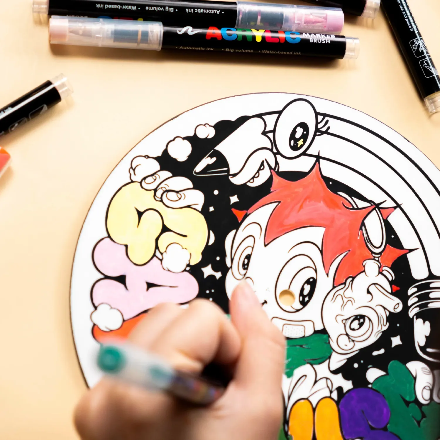 Gadhouse x Muklay Custom Slipmat 12 tum pennor