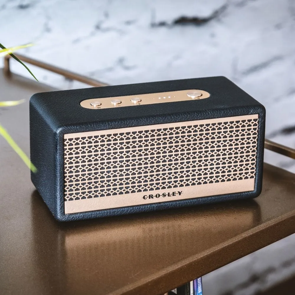 Crosley Montero bluetoothhögtalare svart portabel