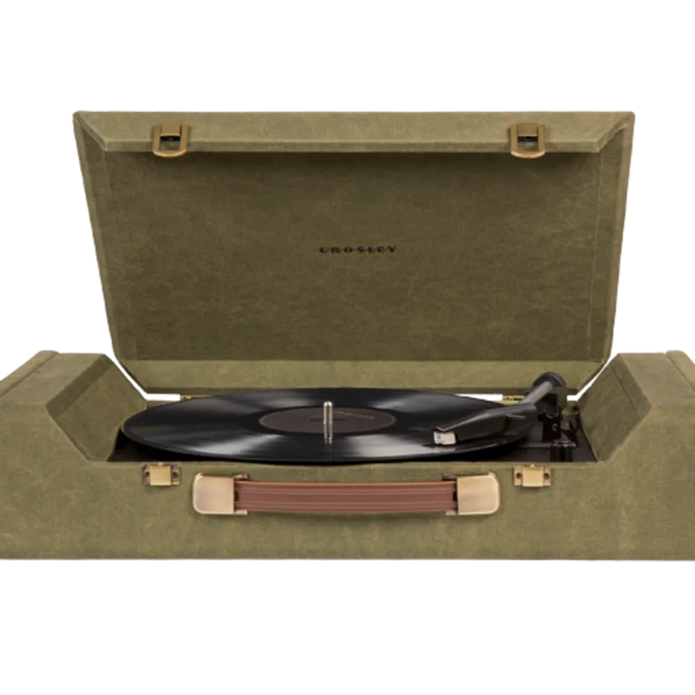 Crosley Nomad reseskivspelare brun 3 varvtal