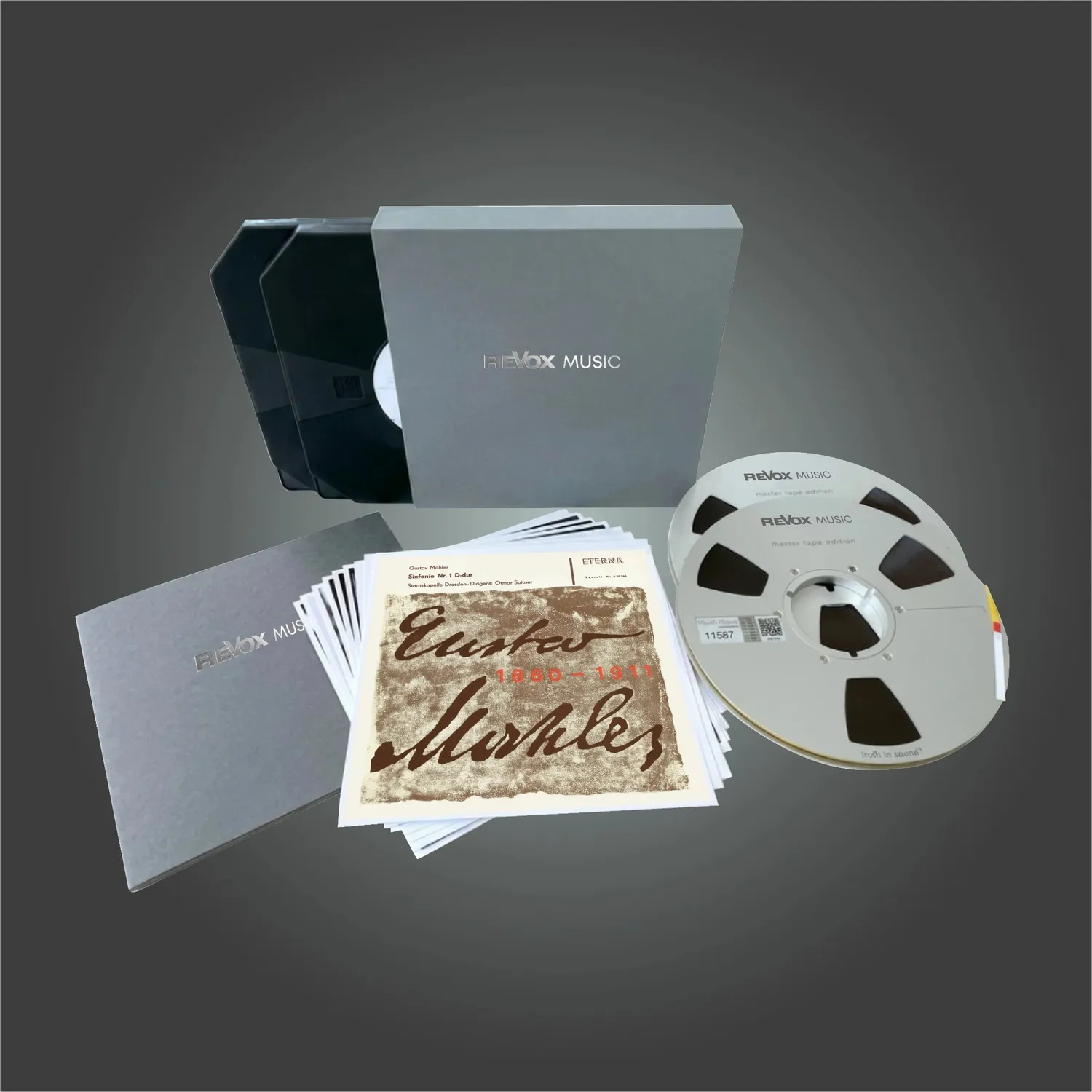 Revox Gustav Mahler Symphony No 1 masterband Standard Master CCIR