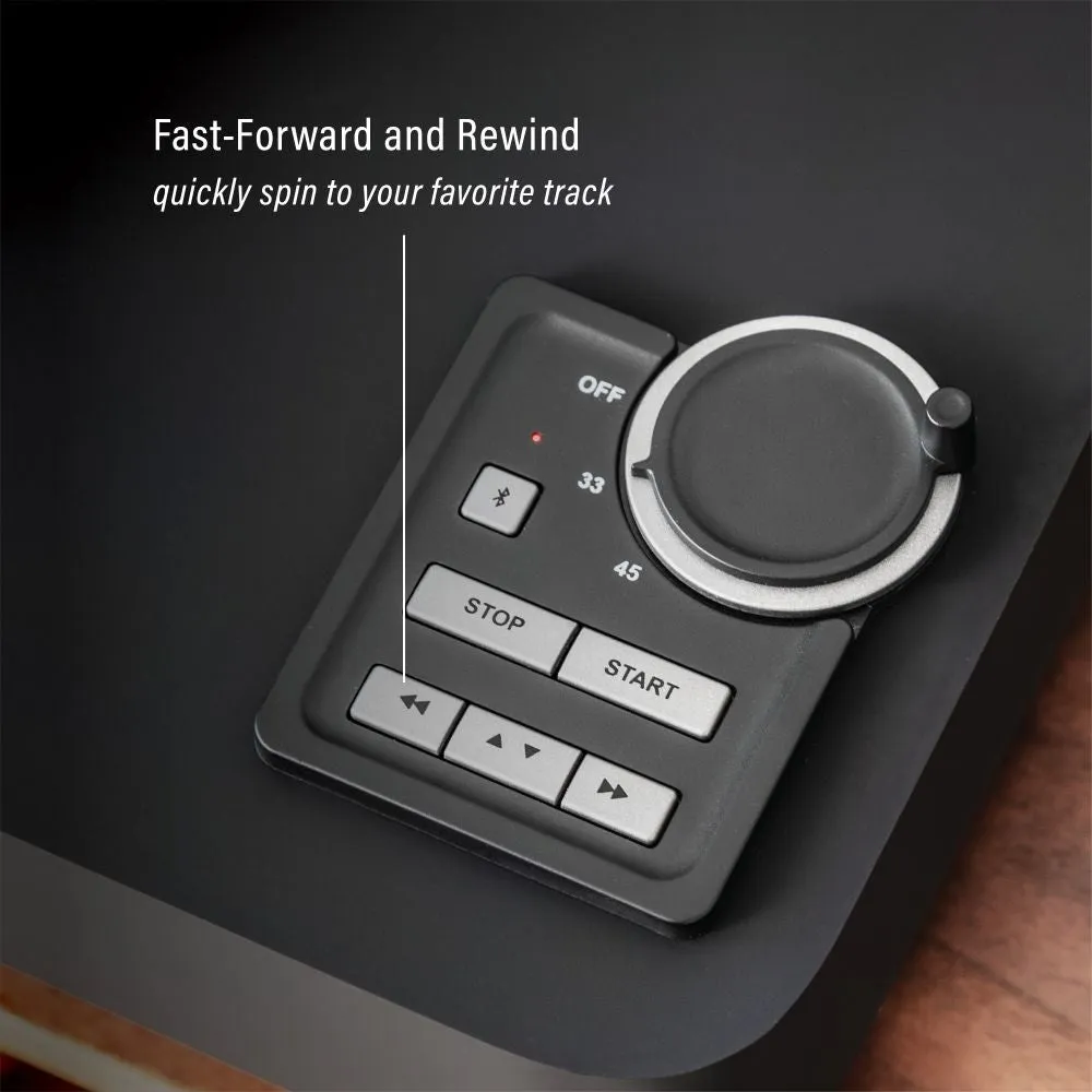 Crosley C300 skivspelare svart helautomatisk
