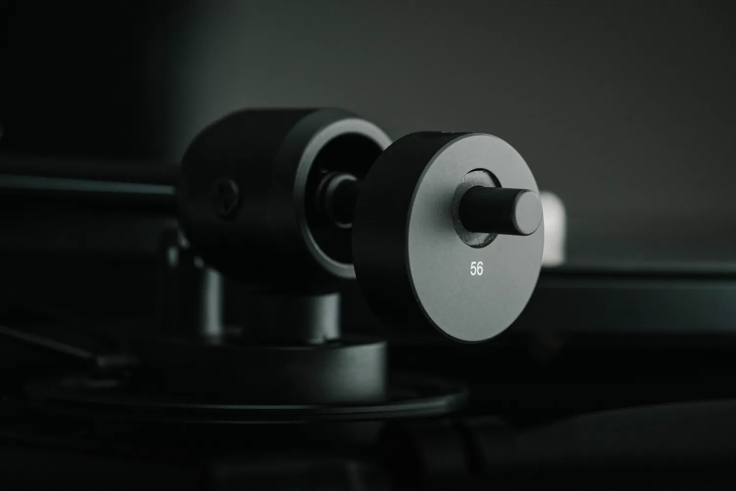 Pro-Ject E1.2 skivspelare remdrift svart