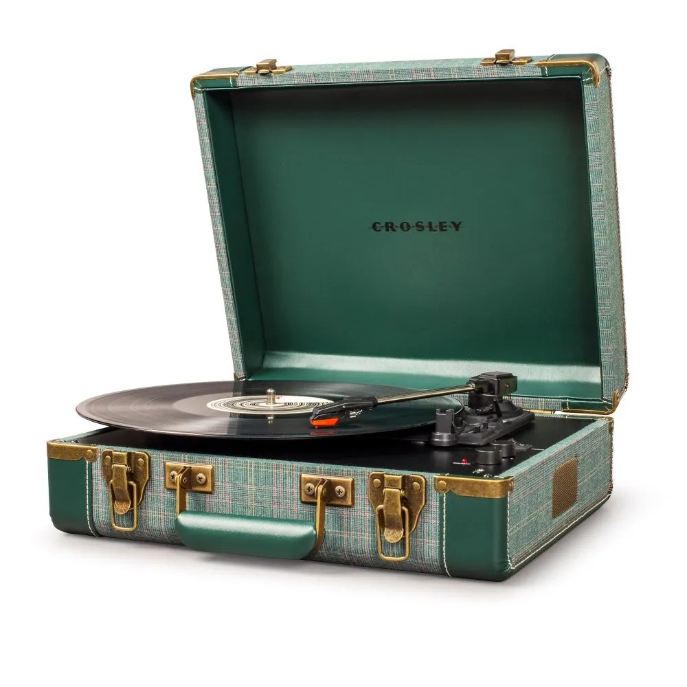 Crosley Executive skivspelare svart bärbar