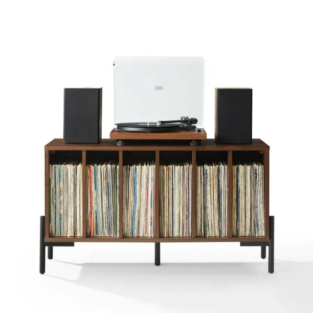 Crosley Greenwich vinylförvaring svart medium