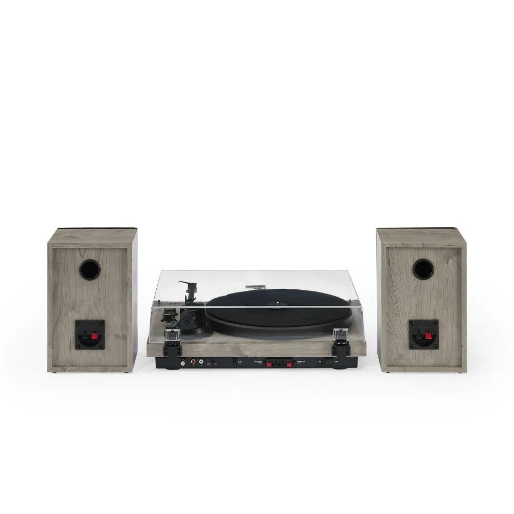 Crosley C62 skivspelare med högtalare Walnut bluetooth