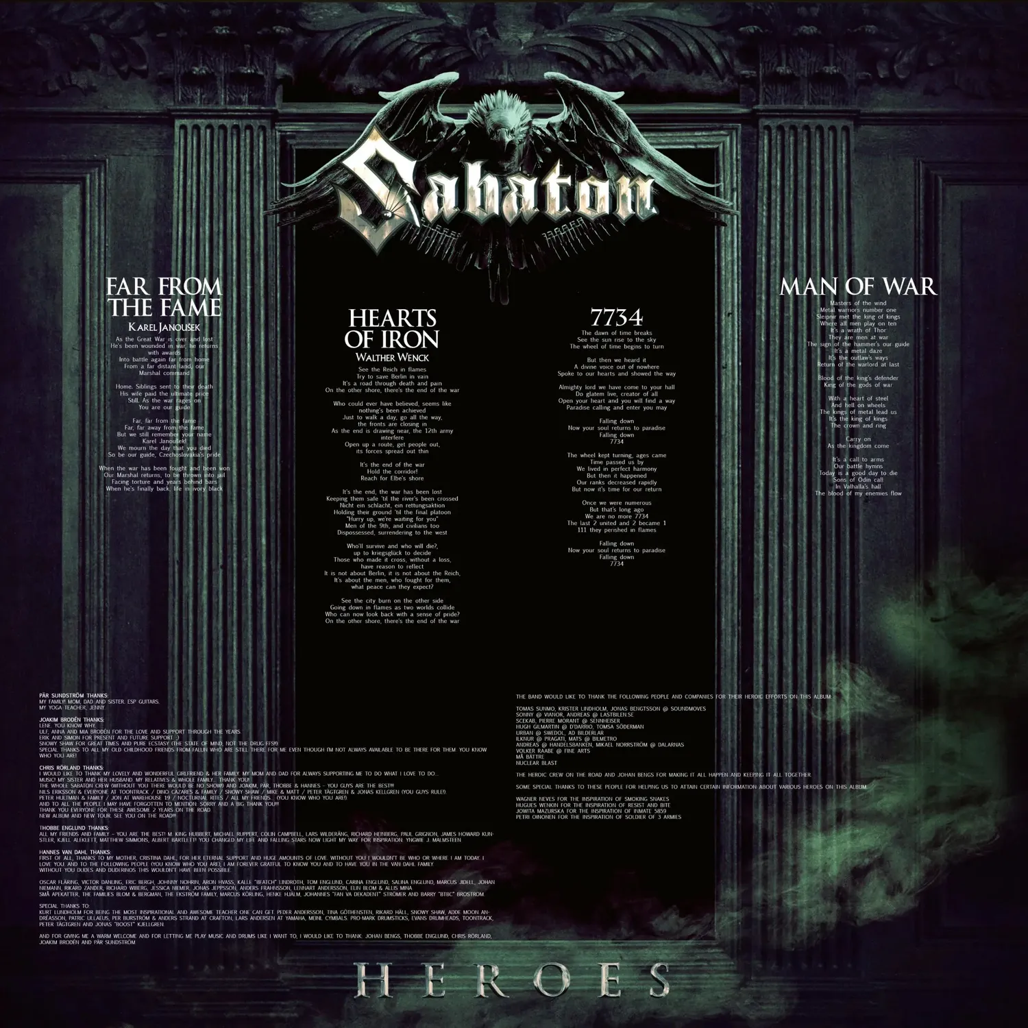 Revox Sabaton Heroes masterband Studio Master CCIR