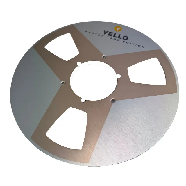 Revox Yello tomspole metall 26,5 cm silver NAB