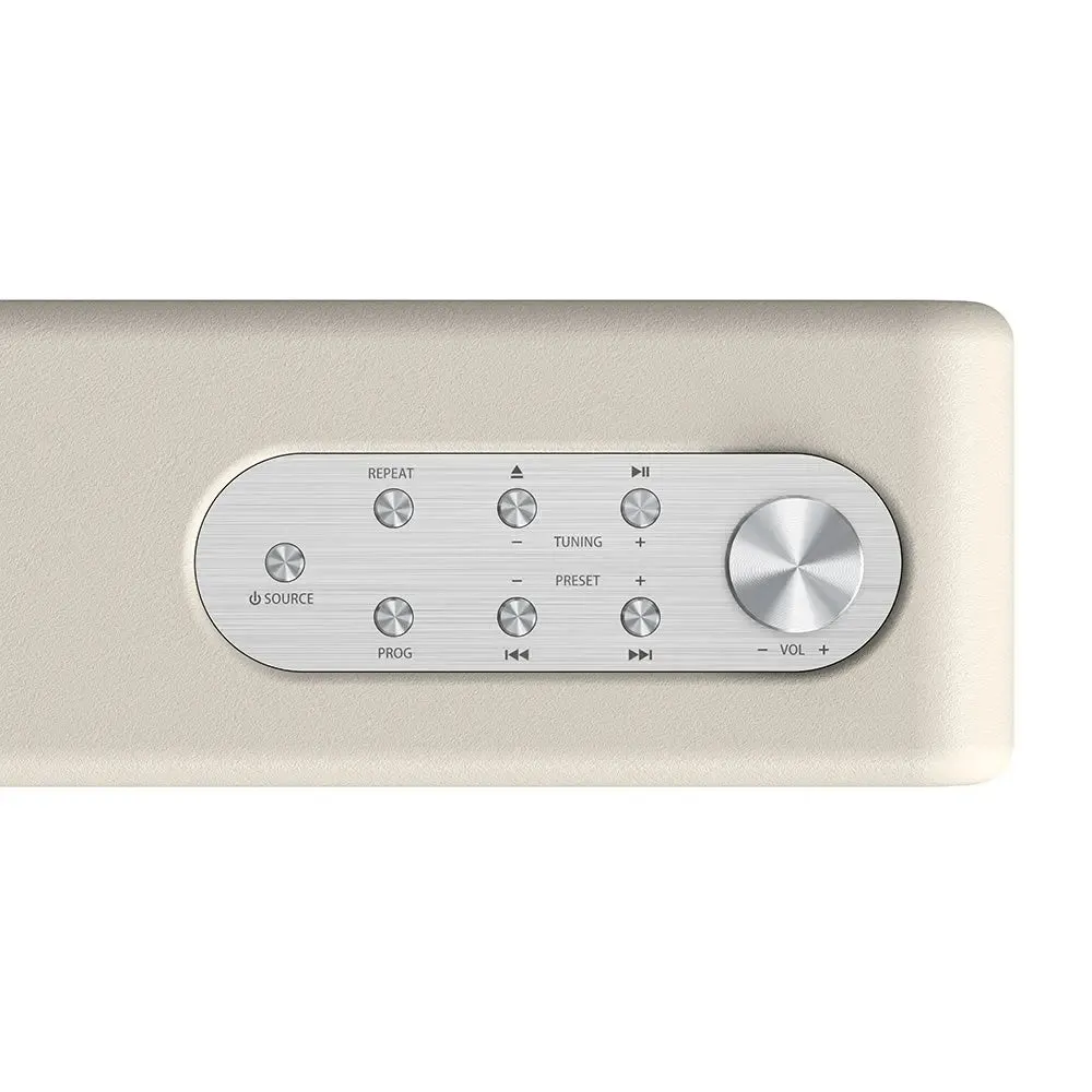 CoolGeek VS-02 cd-spelare vit med högtalare Bluetooth