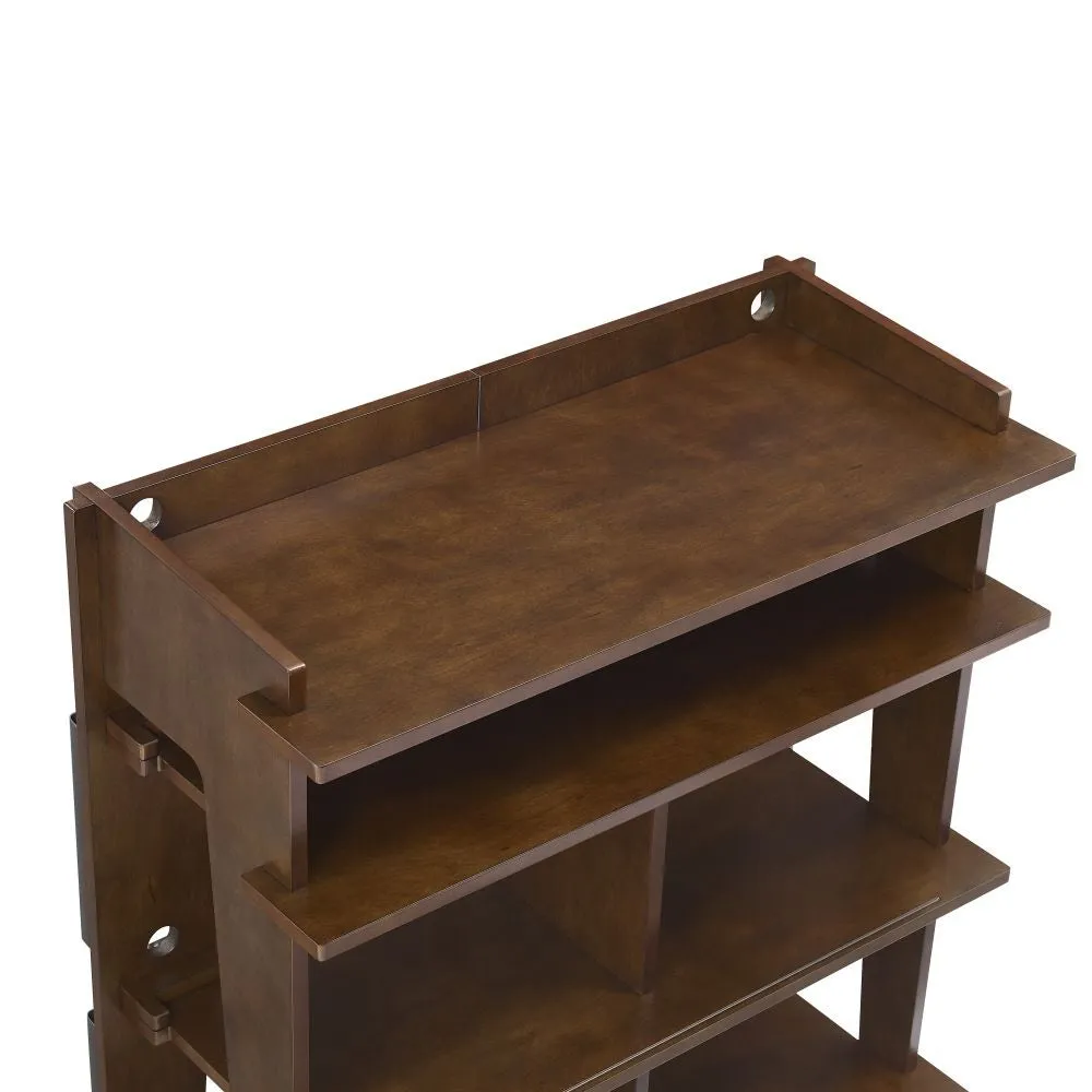 Crosley Soho skivmöbel mahogny stor 400 vinyl