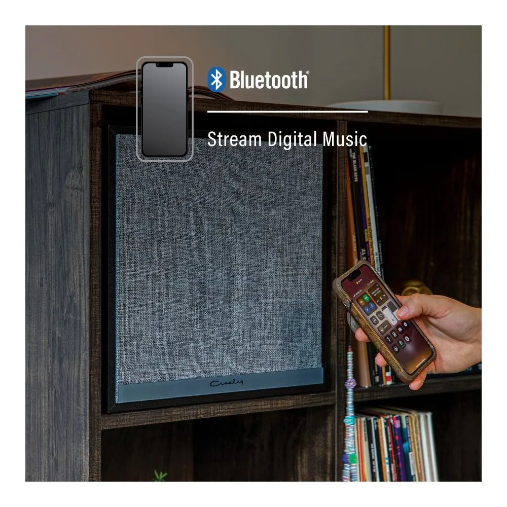 Crosley Cadence Cube Bluetooth-högtalare svart 80 W