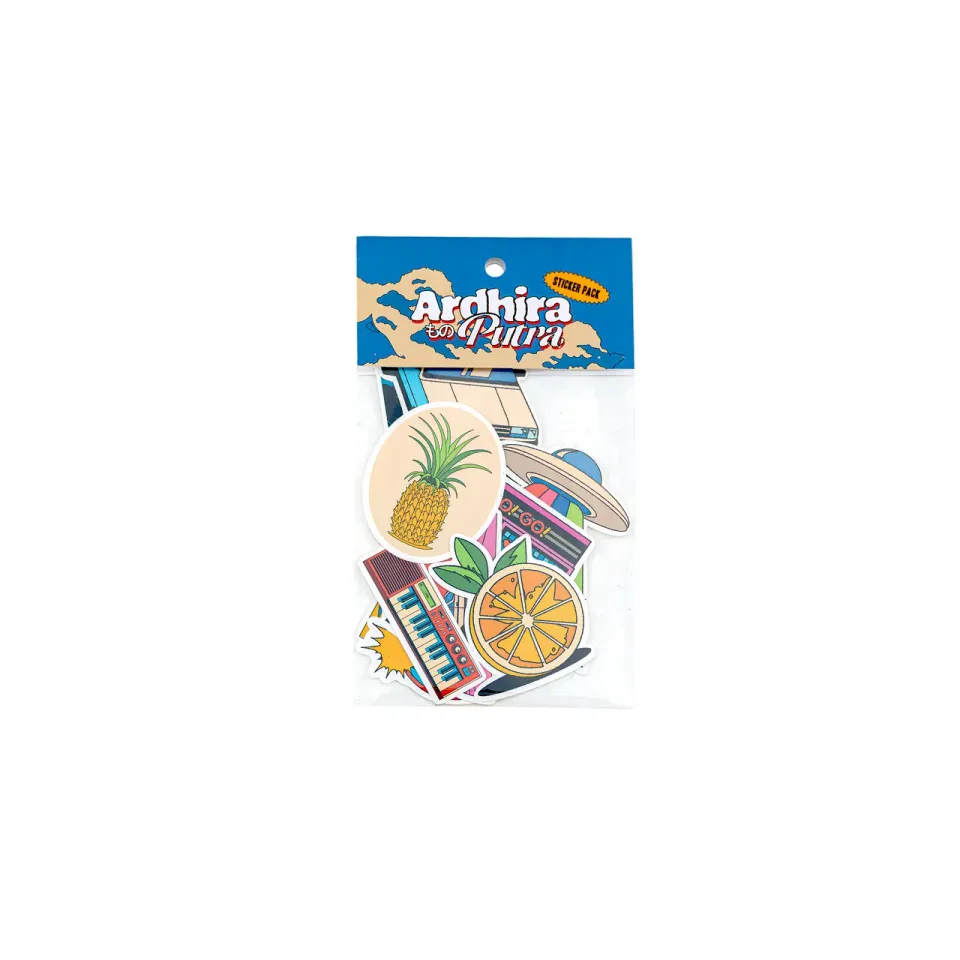 Gadhouse x Ardhira Putra stickerpack klistermärken