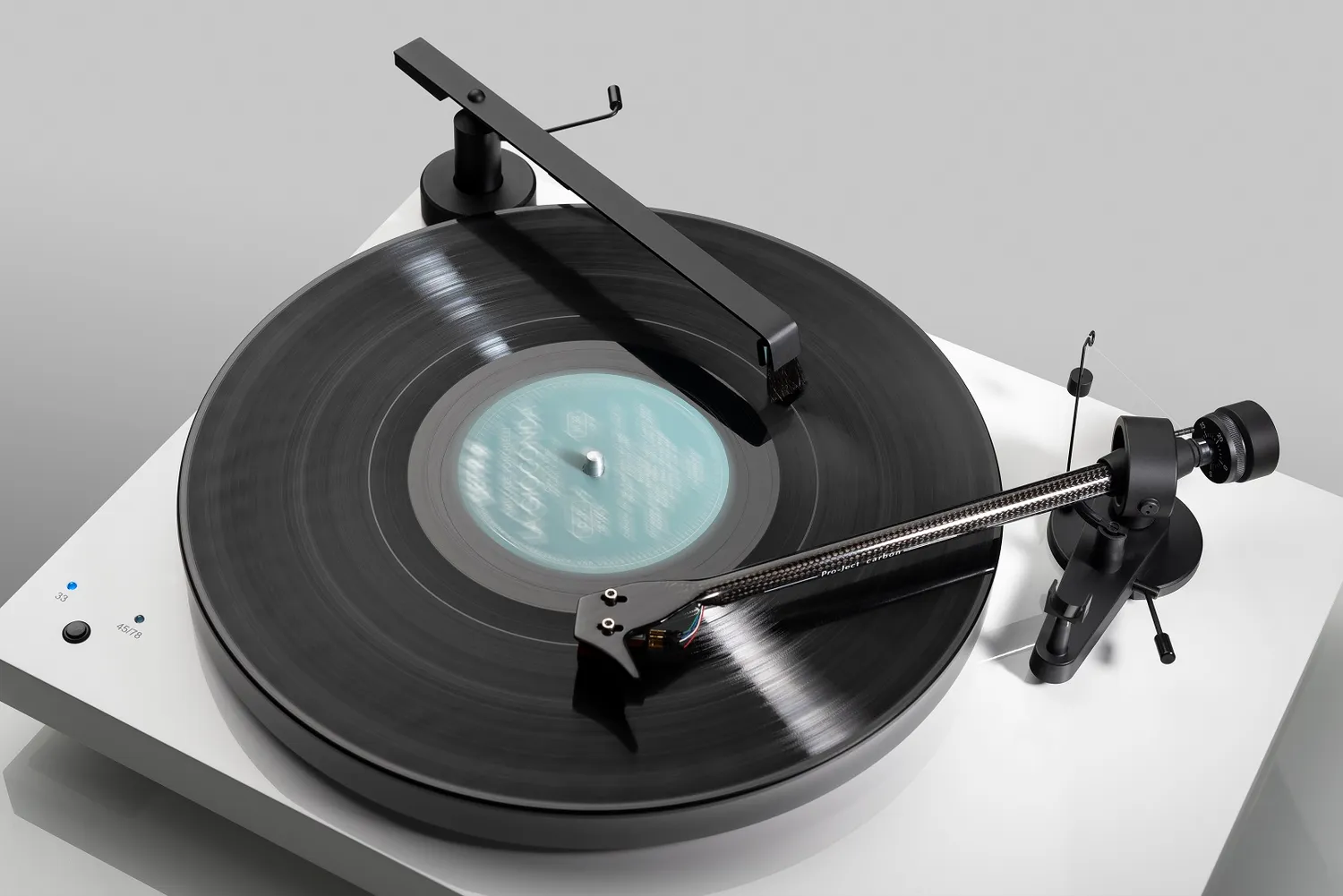 Pro-Ject Sweep it E skivborste aluminium