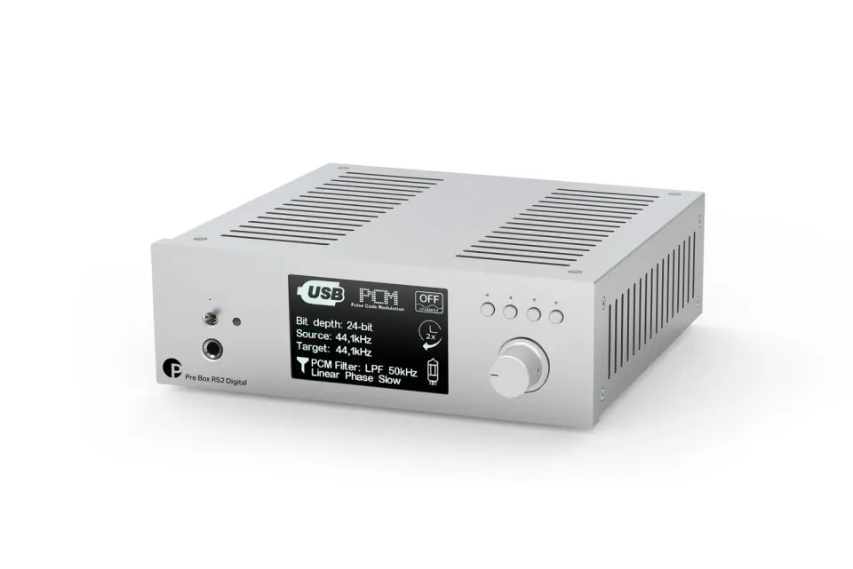 Pro-Ject Pre Box RS2 Digital DAC försteg svart