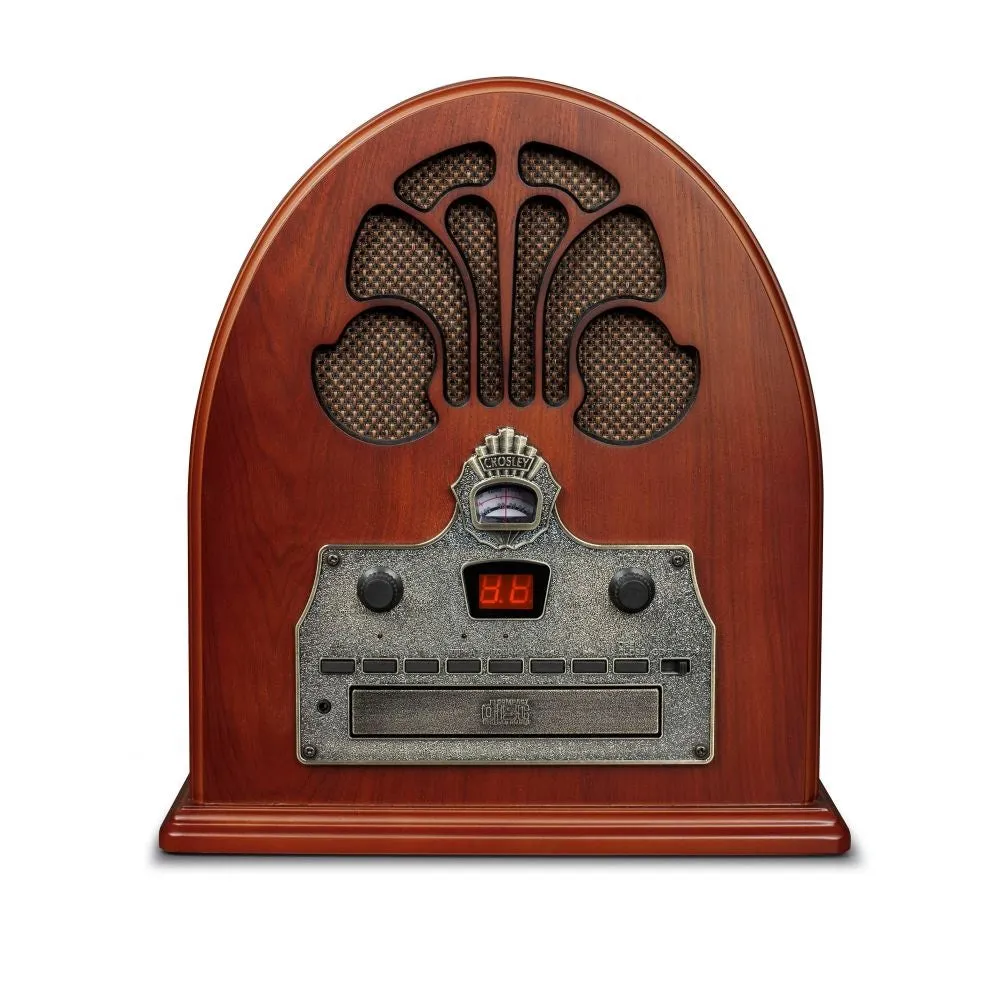 Crosley Cathedral radio CD-spelare Paprika bluetooth