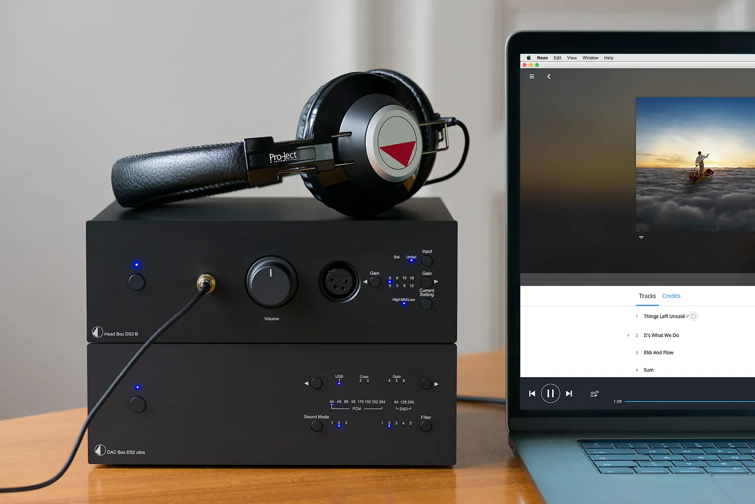 Pro-Ject Head Box DS2 B hörlursförstärkare balanserad