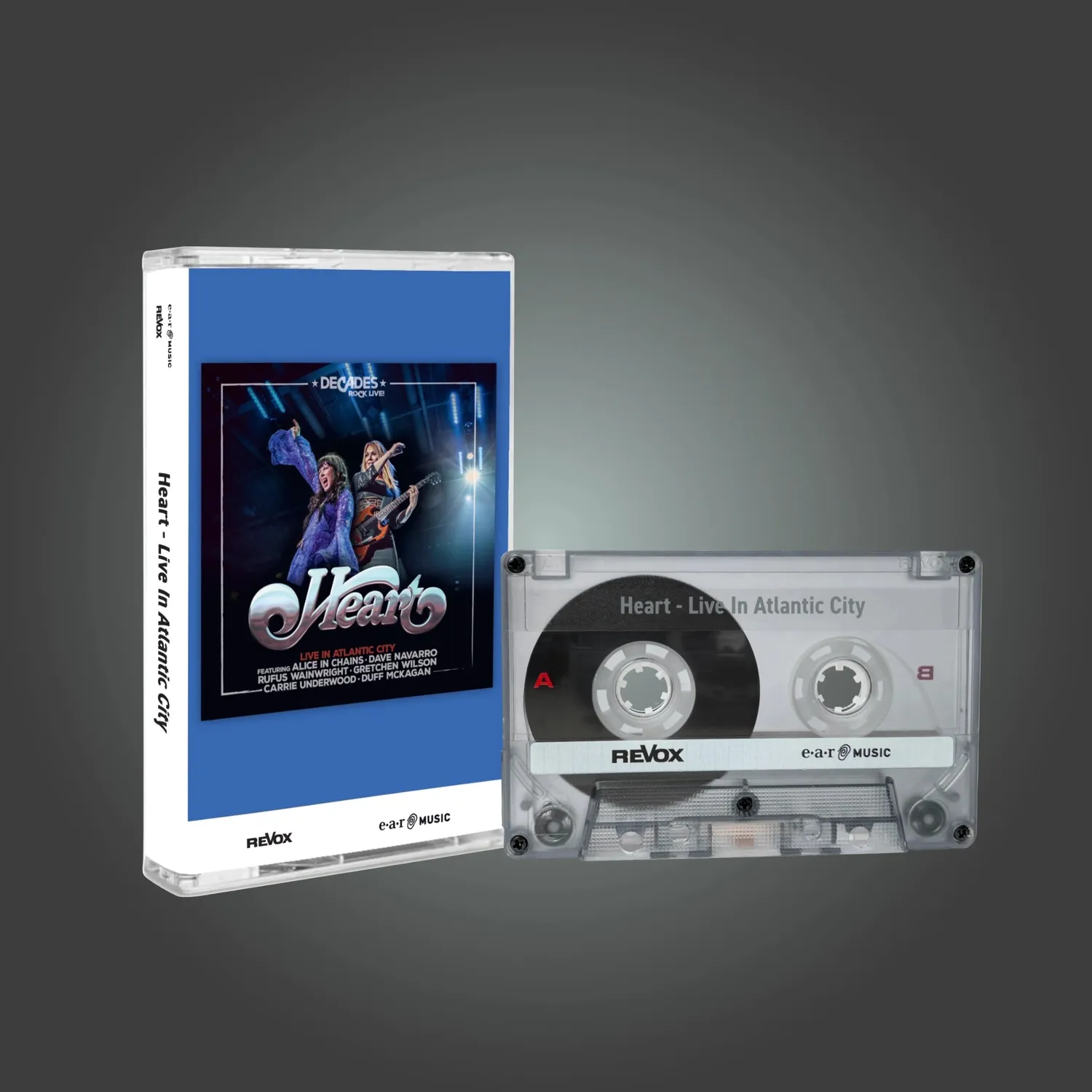 Revox Heart Live In Atlantic City masterband
