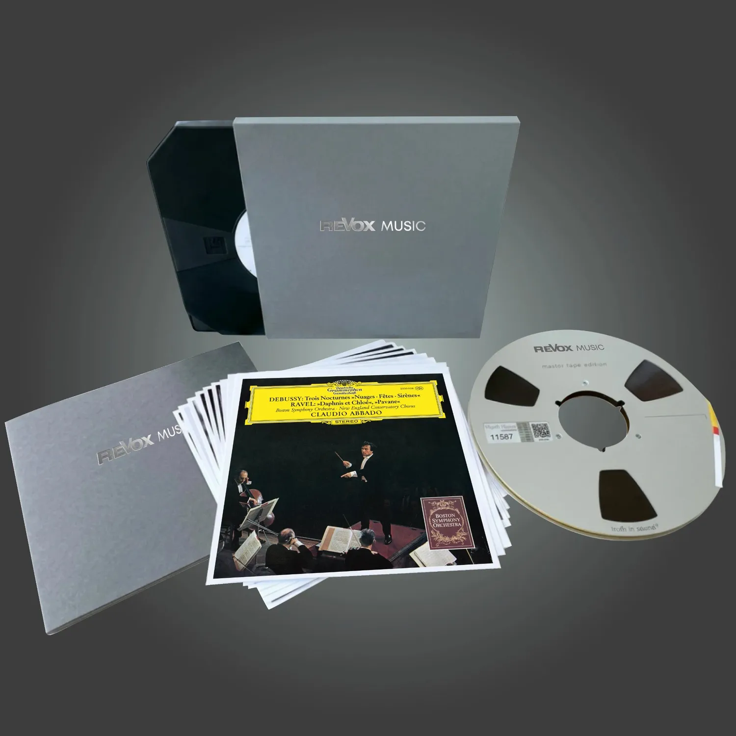 Revox Abbado Debussy Ravel masterband Standard Master CCIR