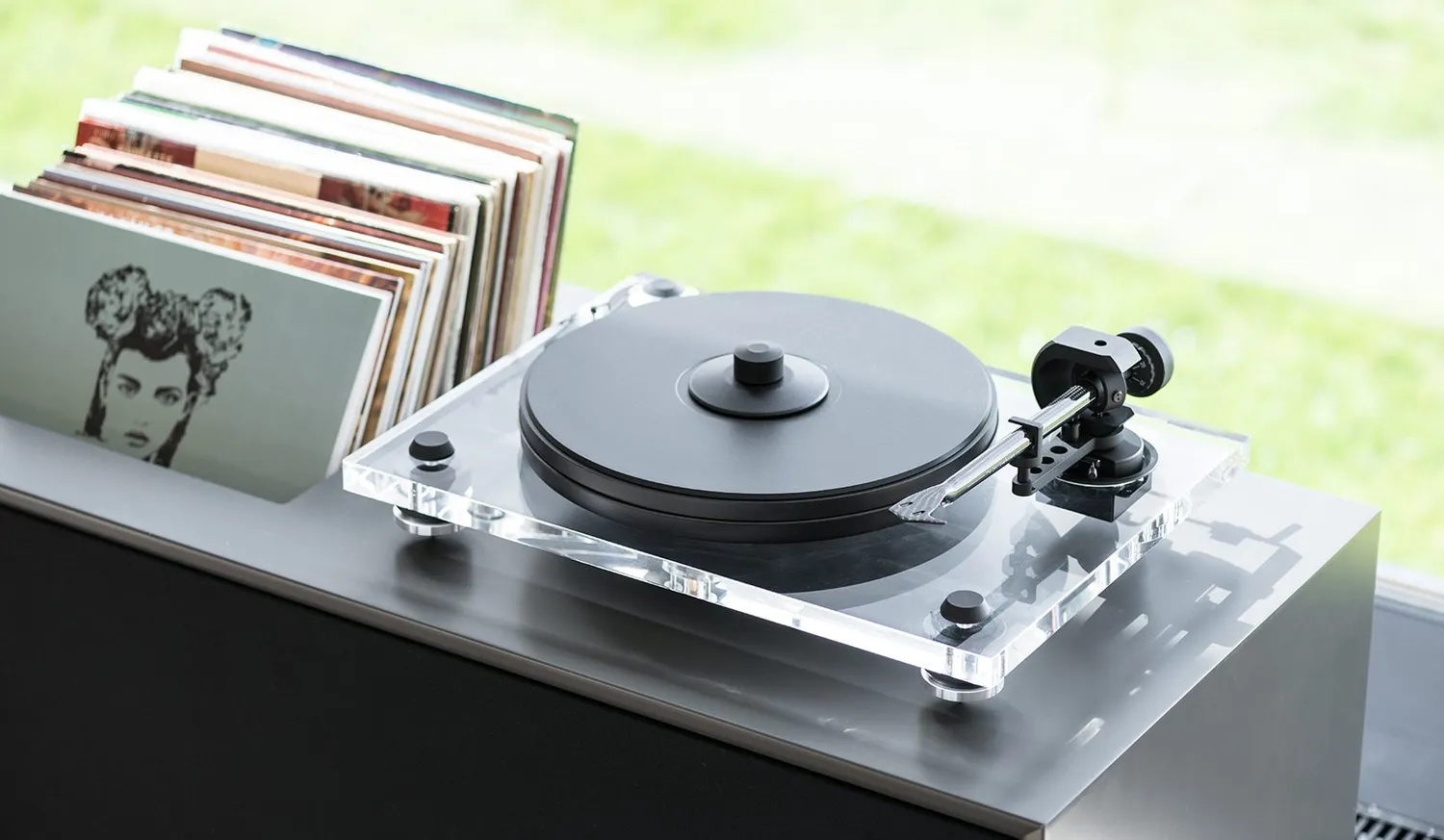 Pro-Ject 2Xperience DC Acryl skivspelare transparent