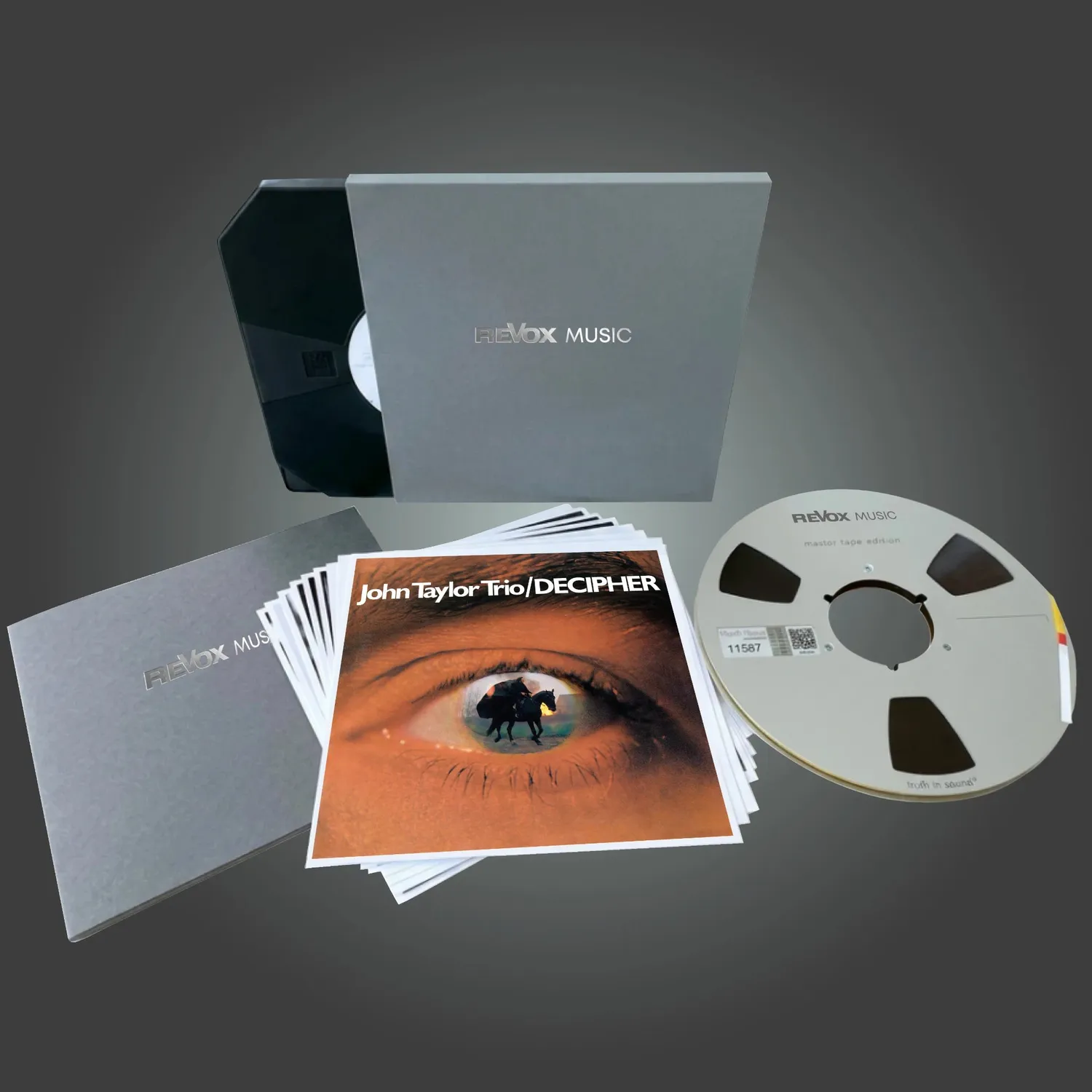 Revox Decipher John Taylor Trio masterband Standard Master CCIR