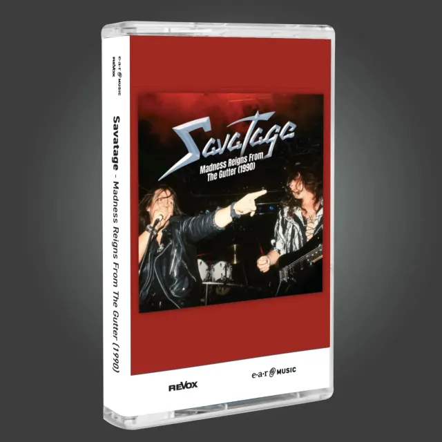 Revox Savatage Madness Reigns kassettband 1990 Live