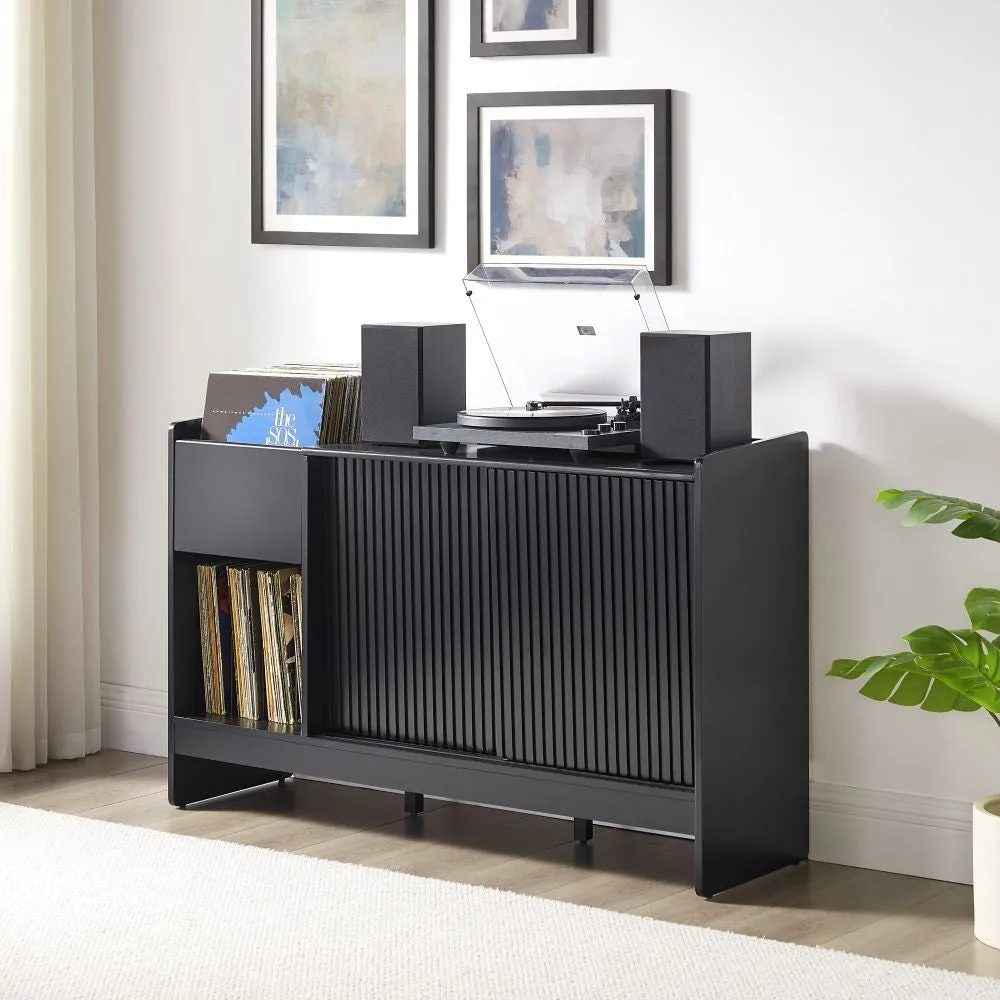 Crosley Arden skivspelarmöbel vinylförvaring