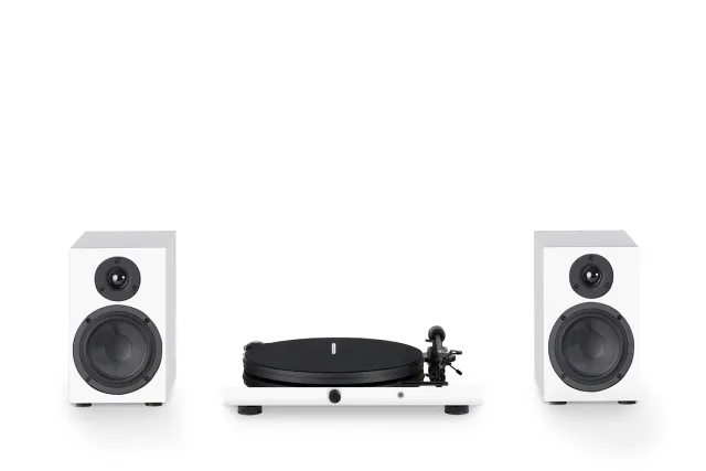 Pro-Ject Juke Box E skivspelare hifi-set med högtalare