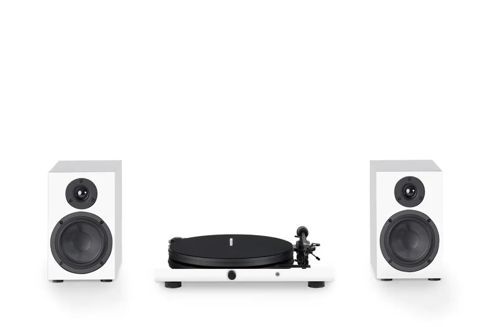 Pro-Ject Juke Box E skivspelare HiFi-set med Bluetooth