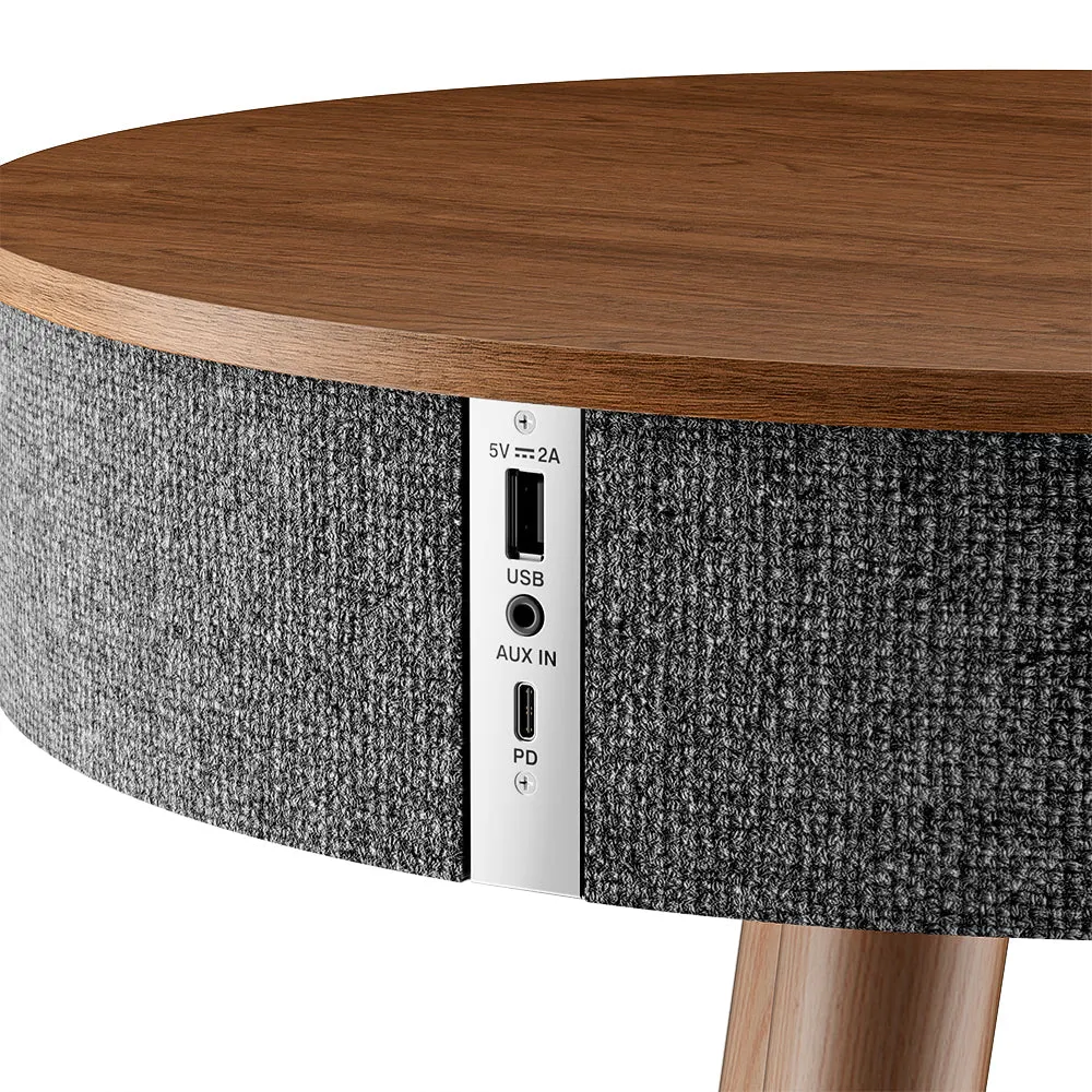 CoolGeek R1 högtalarbord Bluetooth sidobord laddning