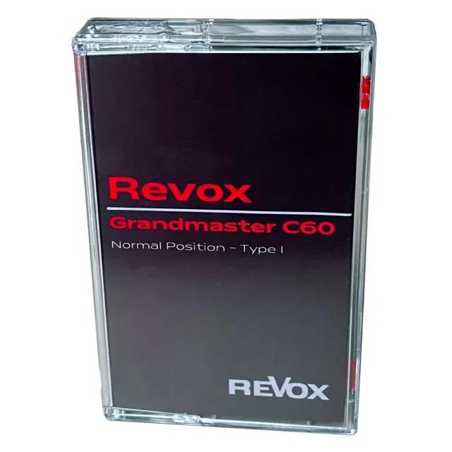 Revox Grandmaster C60 kassettband 5-pack ferro typ I
