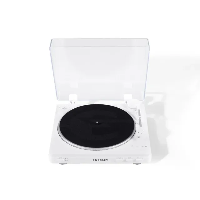 Crosley T400 skivspelare automatisk vit Bluetooth RIAA