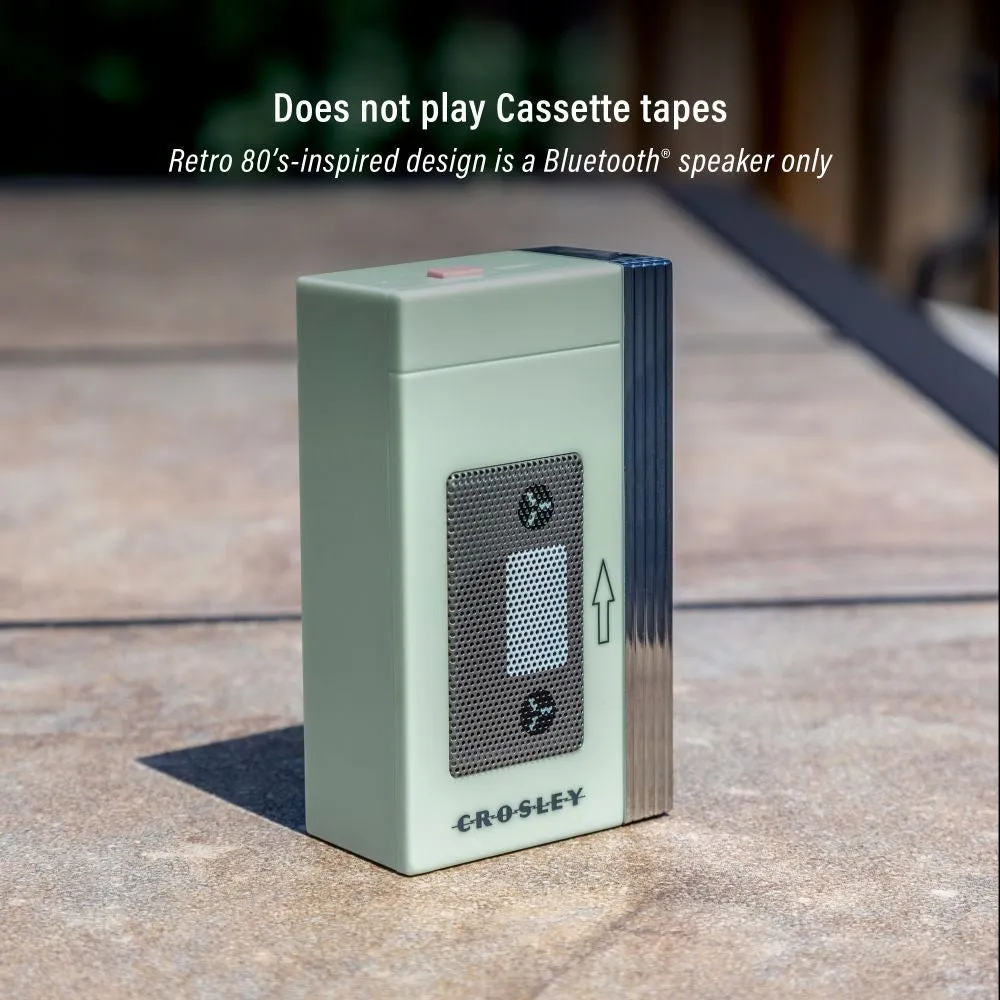 Crosley Mini Retro 80s bluetooth-högtalare bärbar