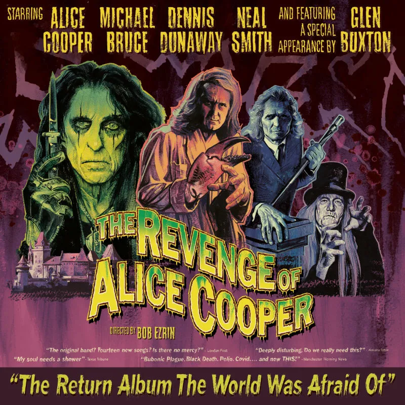 Revox Alice Cooper The Revenge Of Alice Cooper vinylskiva