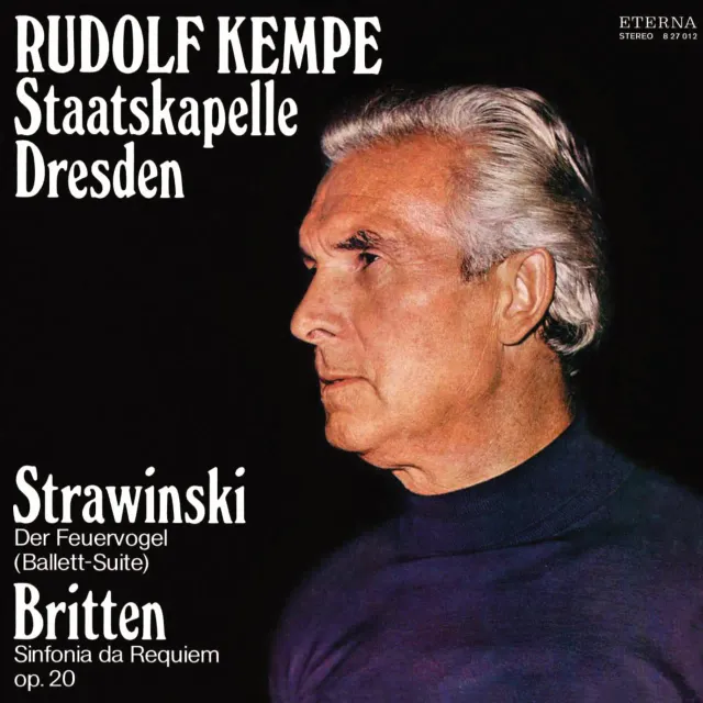 Revox Kempe Stravinsky Britten masterband 1/4 tum