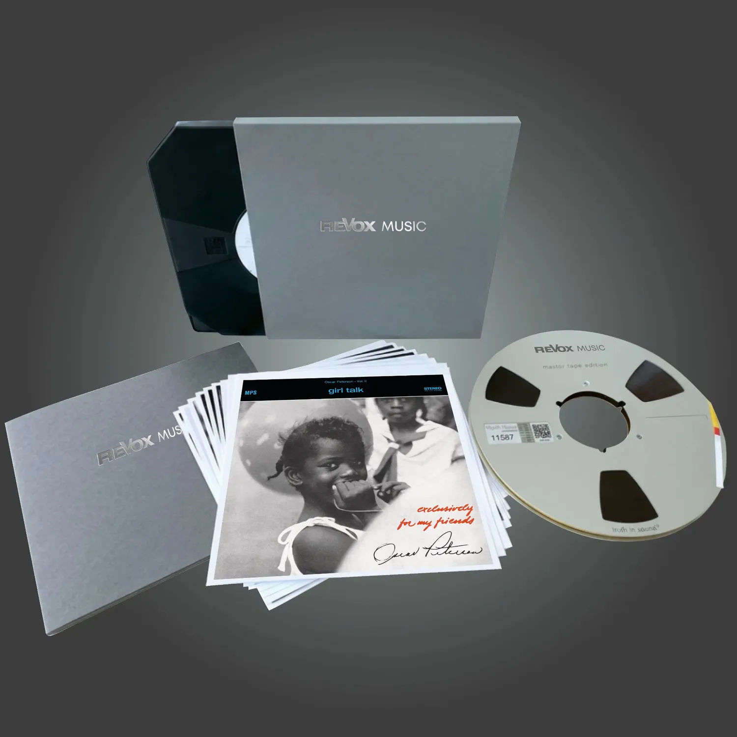 Revox Oscar Peterson Girl Talk masterband Standard Master CCIR