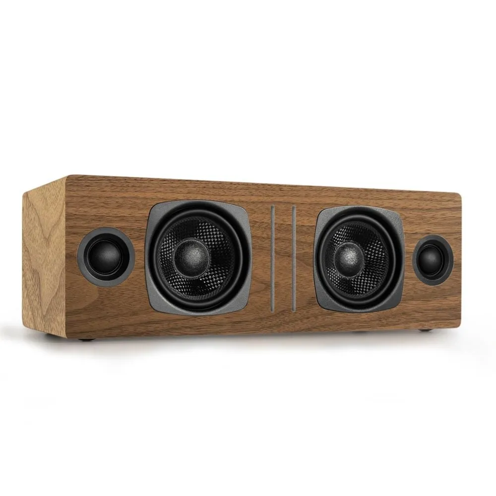 Crosley B2 musikanläggning valnöt bluetooth aptX