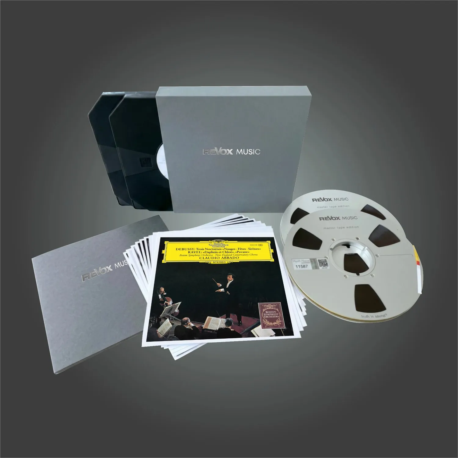 Revox Abbado Debussy Ravel masterband Standard Master CCIR