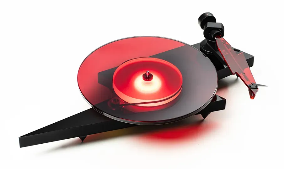 Pro-Ject AC/DC skivspelare remdrift 33 varv