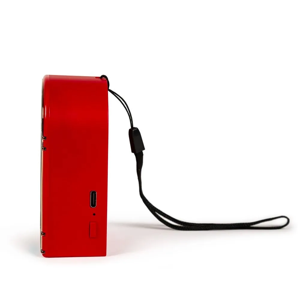 Crosley Miller High Life Jukebox bluetooth-högtalare röd
