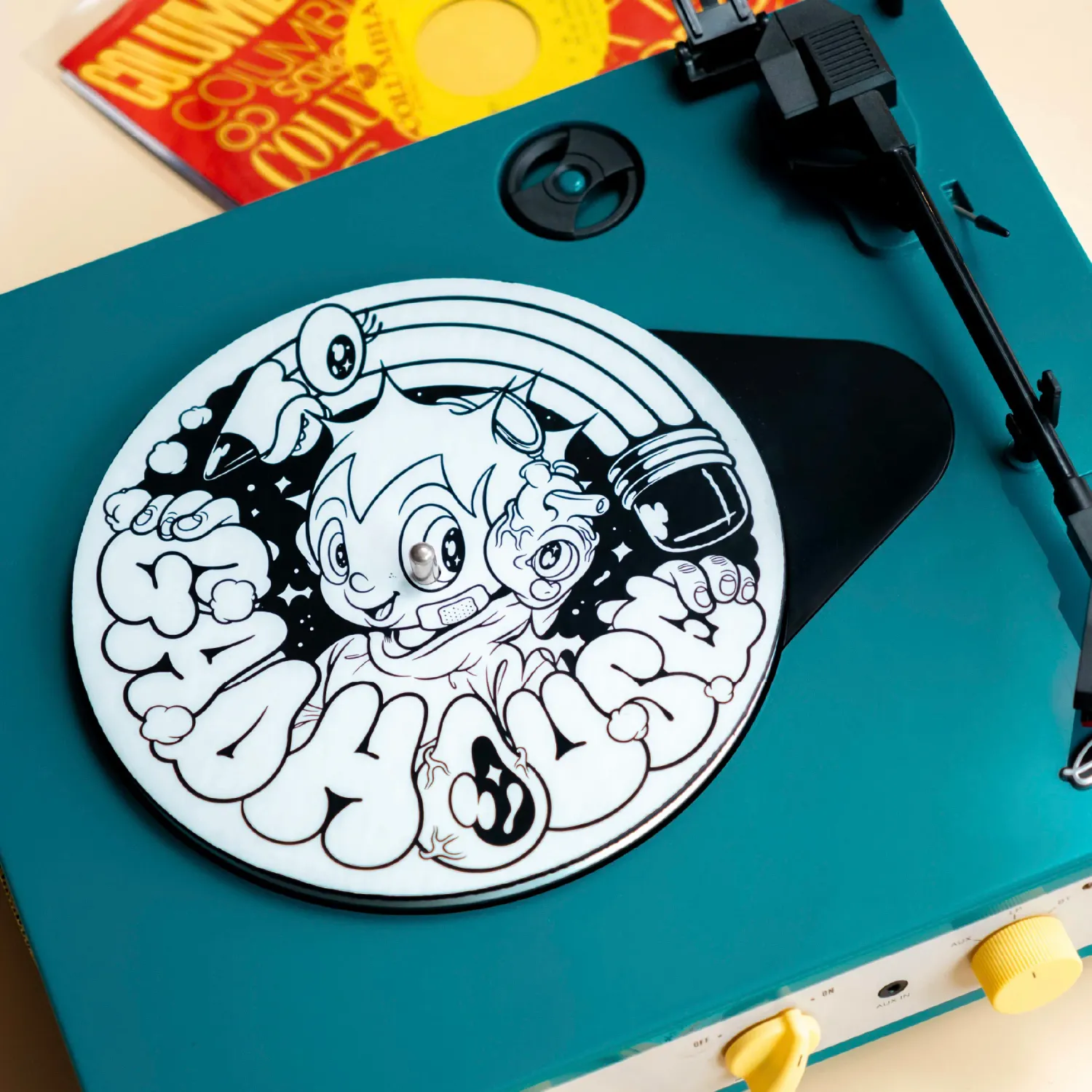 Gadhouse x Muklay Custom Slipmat 12 tum pennor