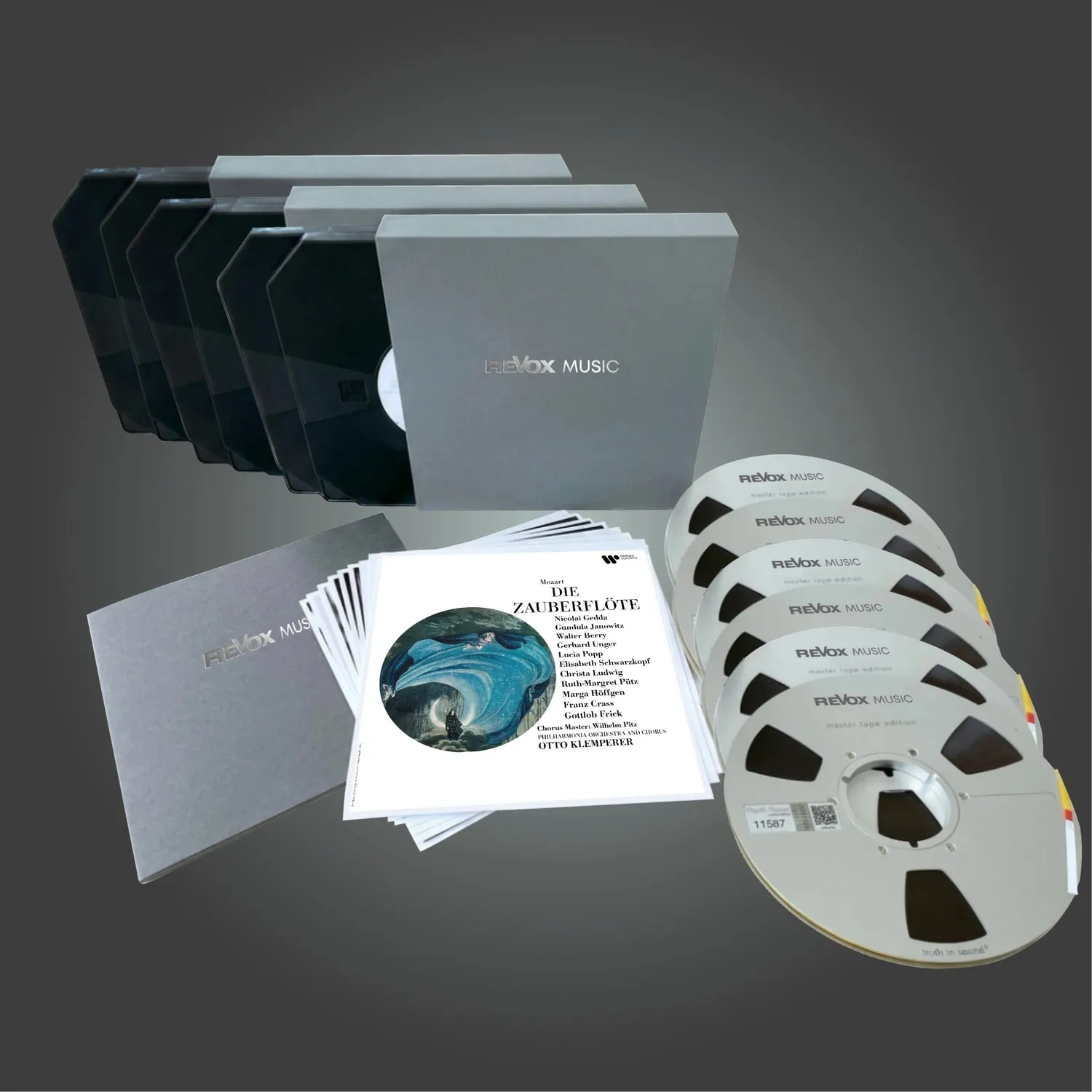 Revox Mozart Magic Flute rullband Studio Master