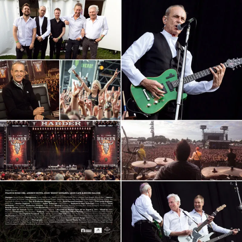 Revox Status Quo Down Down Dirty Wacken masterband