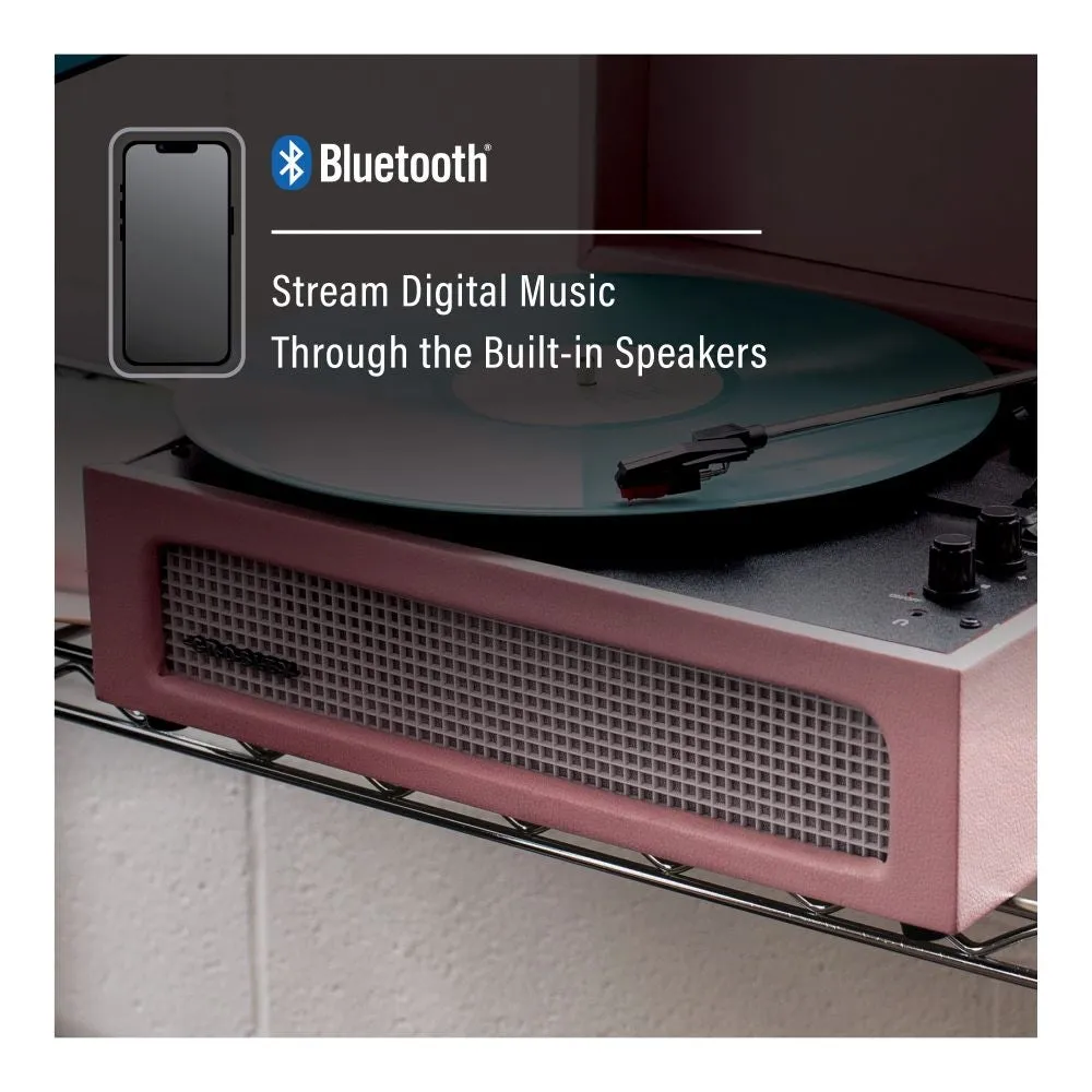 Crosley Voyager skivspelare svart bluetooth 3 varvtal