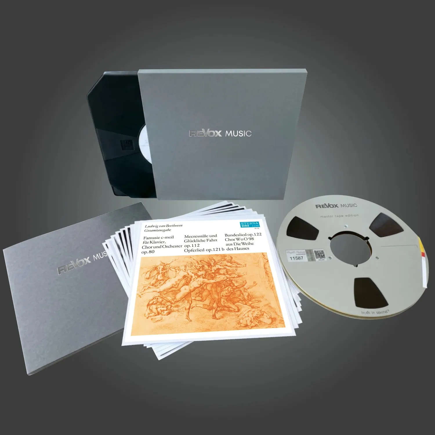 Revox Beethoven Complete Edition masterband studio master CCIR