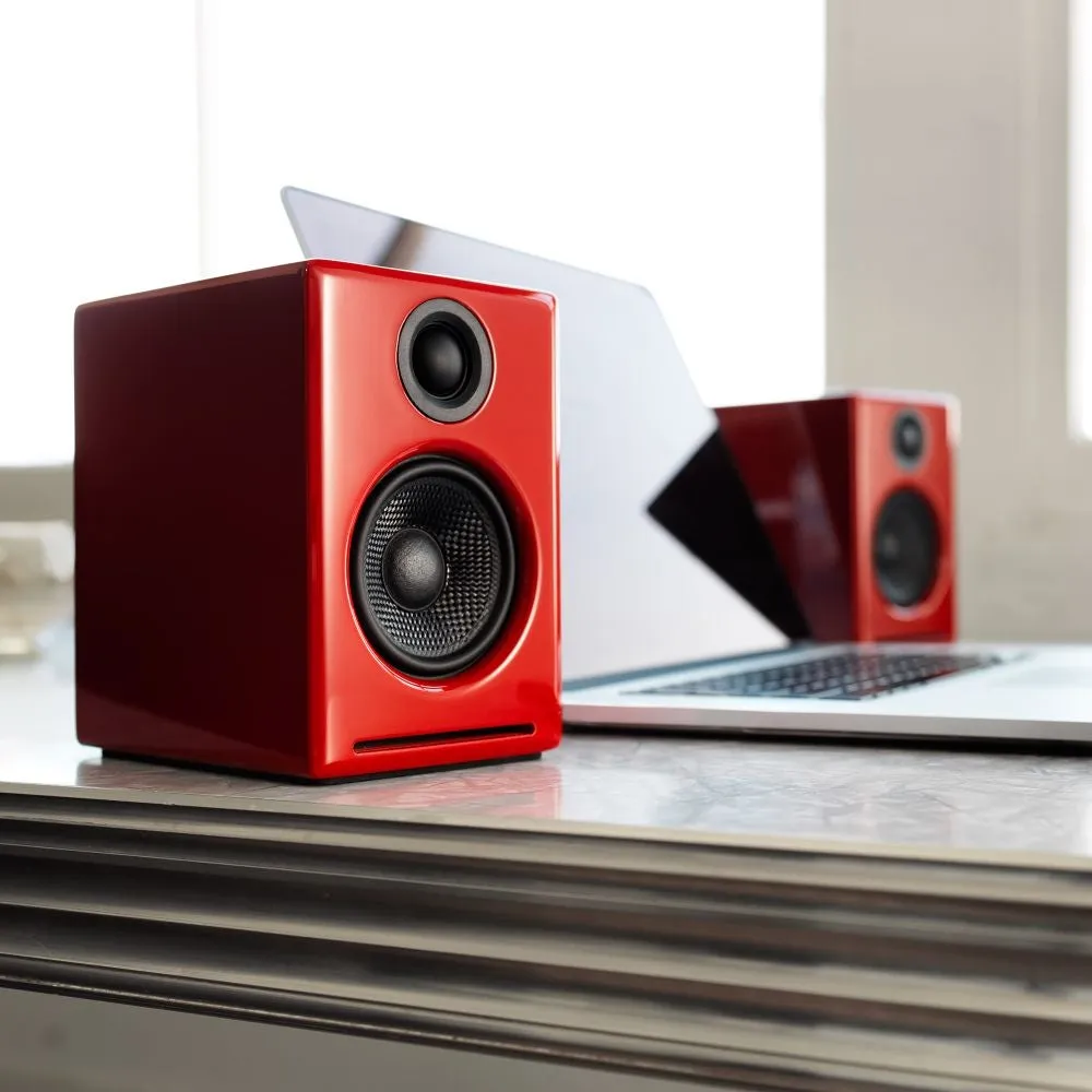 Crosley A2+ Next Gen musikanläggning Bluetooth röd aptX-HD