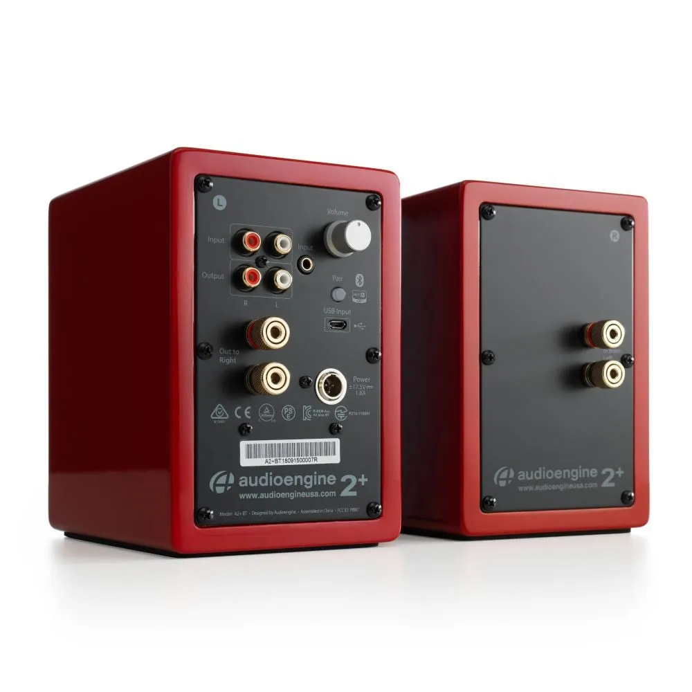 Crosley A2+ Next Gen musikanläggning Bluetooth röd aptX-HD