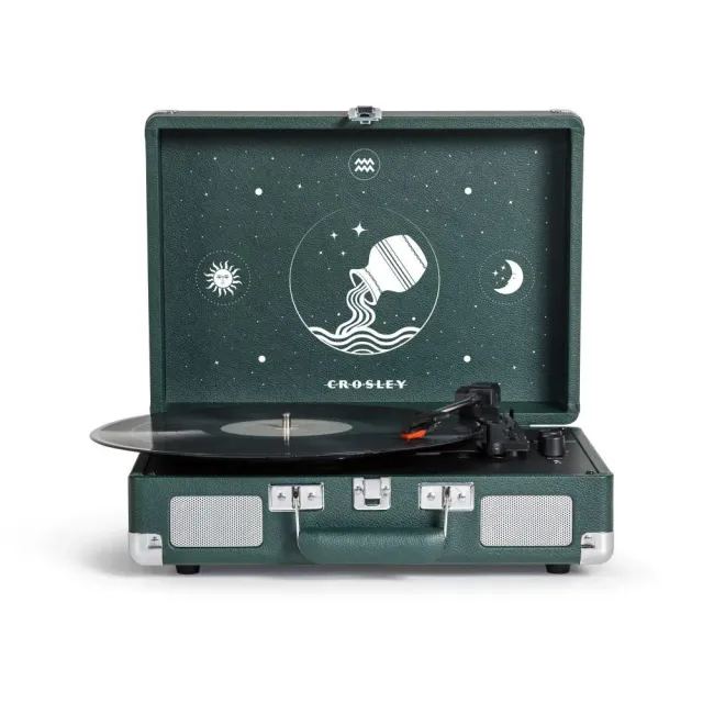 Crosley Zodiac Cruiser Plus skivspelare mörkgrön