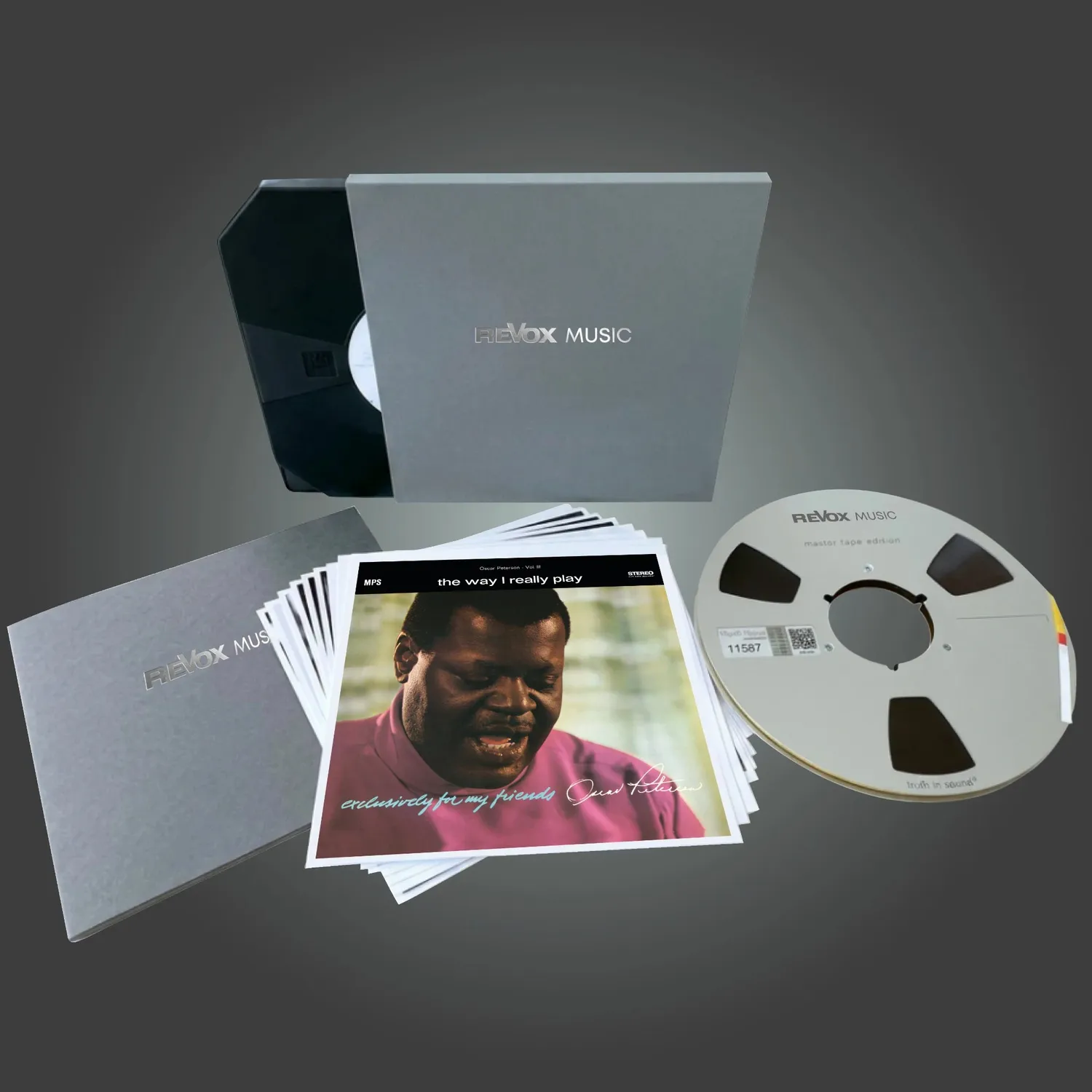 Revox Oscar Peterson Way I Really Play masterband