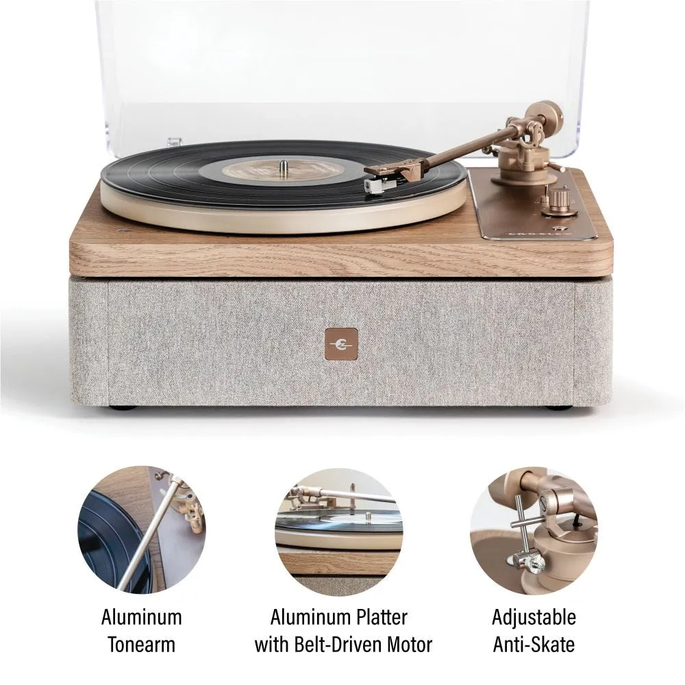 Crosley E100 skivspelare natural remdrift