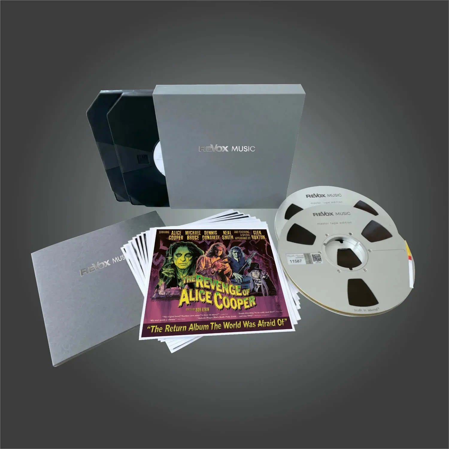 Revox The Revenge Of Alice Cooper masterband Standard Master CCIR